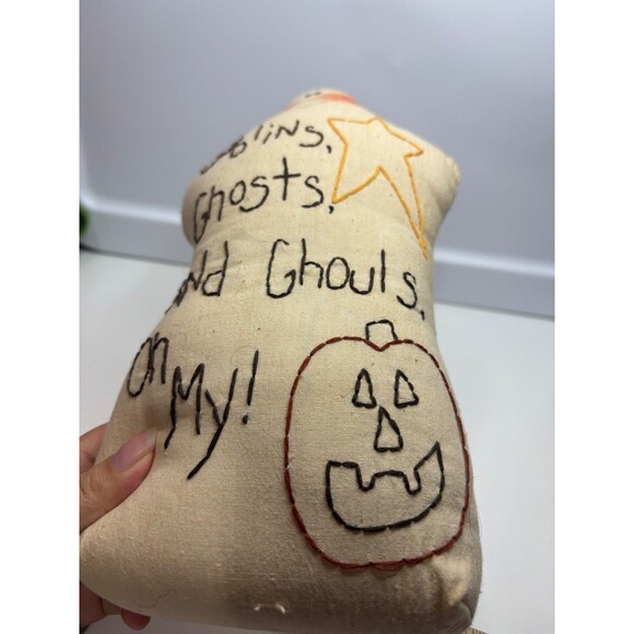 Handmade Primitive Ghost Doll Halloween Folk Art decor - Picture 2 of 5